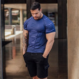 2021 New large-type Men Compression T-shirt