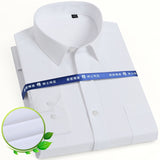 Men's Classic Solid/striped Basic Dress Shirt