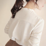 Chiffon Tops And Blouses Mujer De Moda