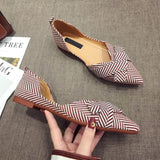 2021 Fashion Pointed toe Elegant Casual Slip-on Shoes