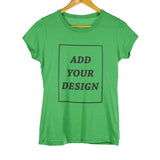 100% Cotton Custom T-Shirt Make Your Design Logo Text