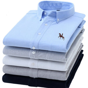 New Men's 100% Cotton Oxford Shirts