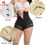 Sexy Lace with Zipper Double Control Panties Waist Trainer