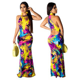 Elegant Multicolor Female Sundress